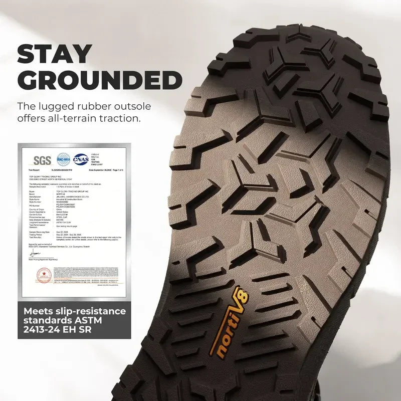 Men Composite Toe Safety Work Boots