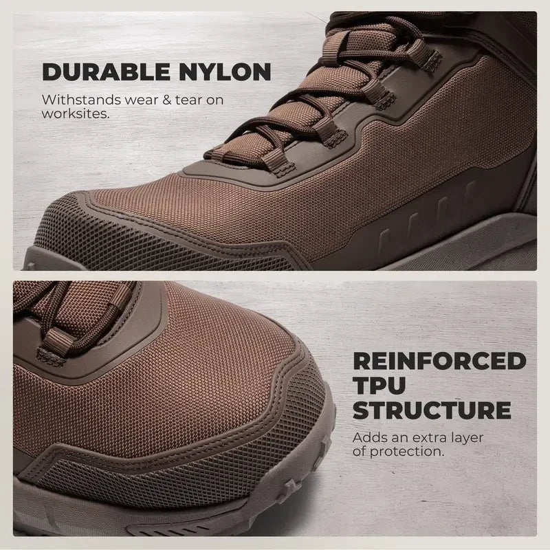 Men Composite Toe Safety Work Boots